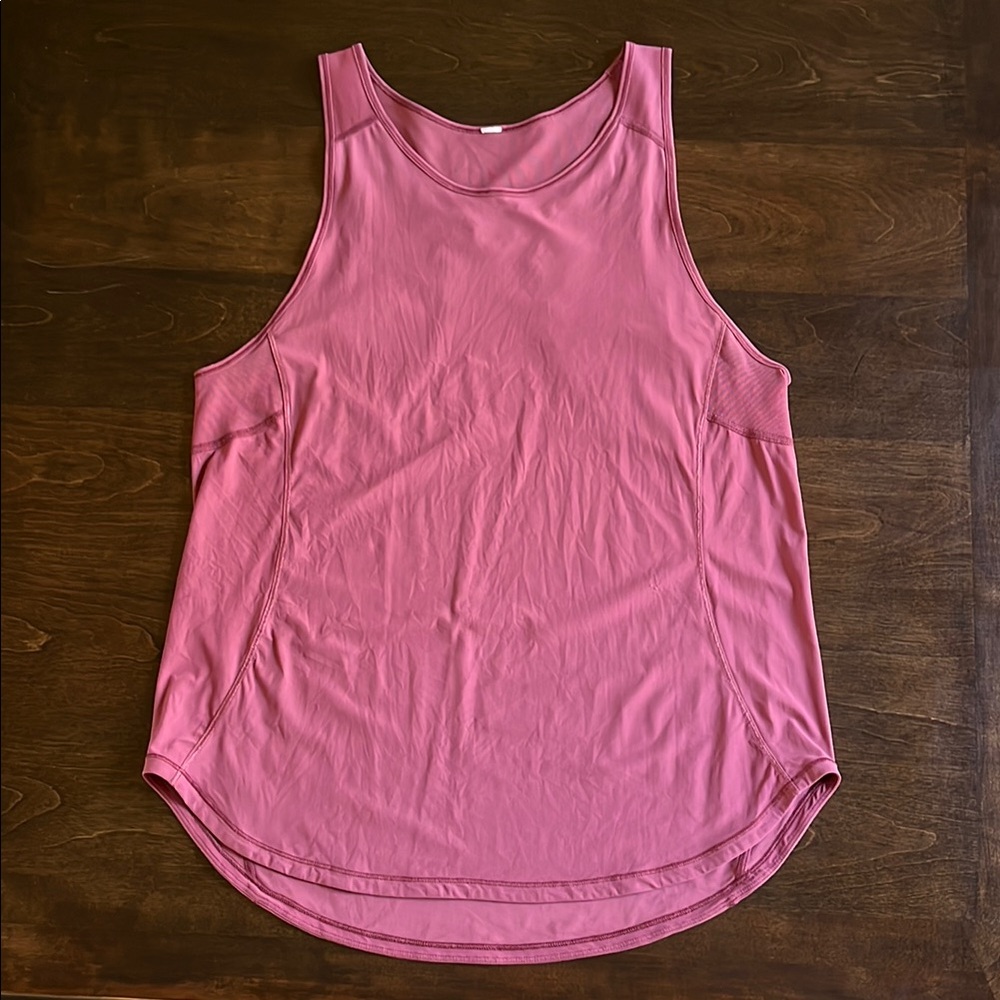 Lululemon Athletica Pink Relaxed Tank Top